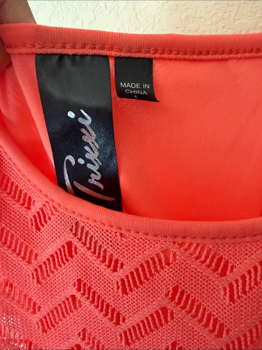 Coral Layered Ruffle Maxi Dress - Women's Summer Dress - Picture 4 of 10